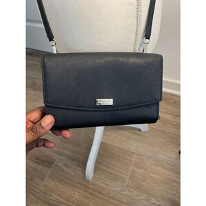 Kate Spade Black Leather Satchel